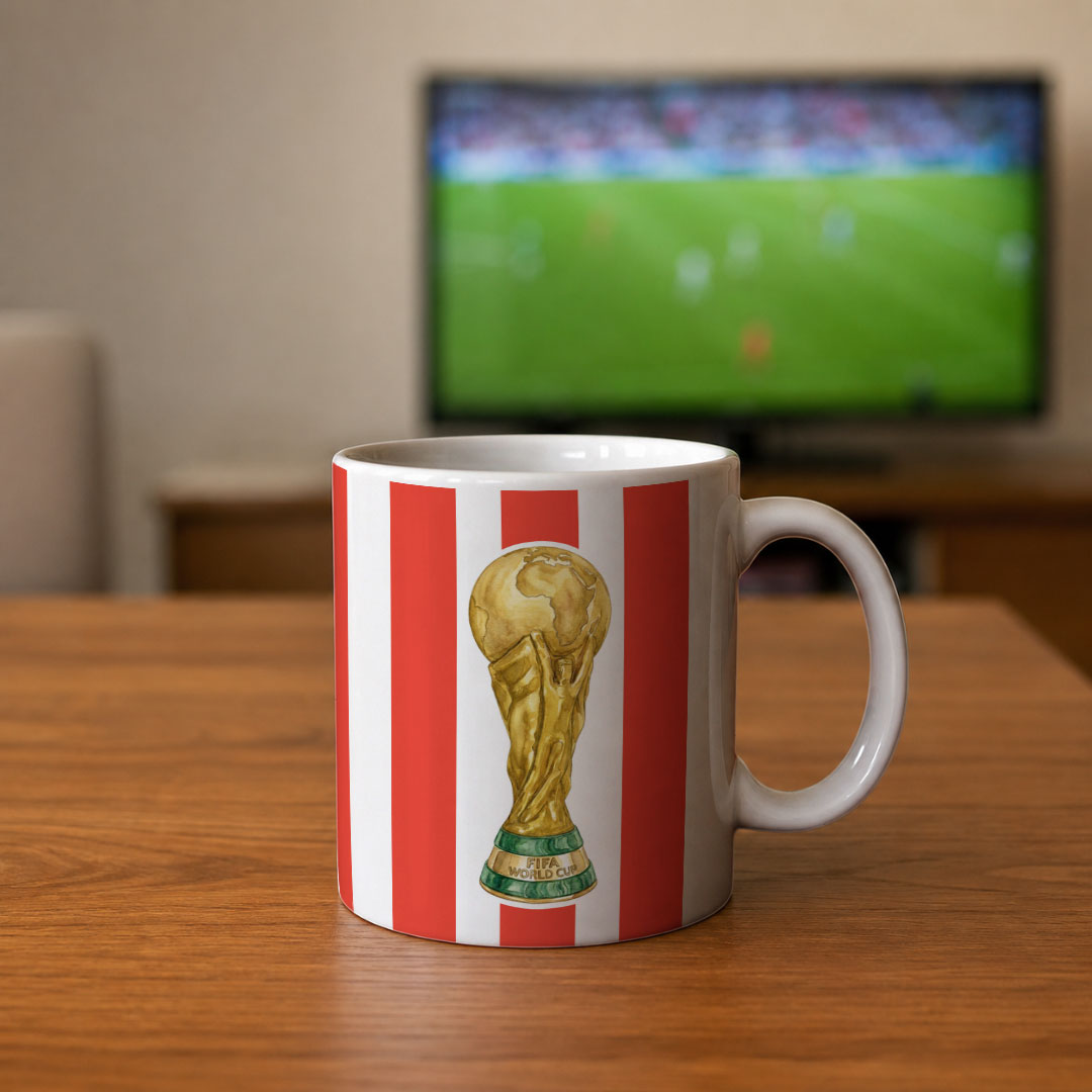 Personalised Spain World Cup Kit MUG