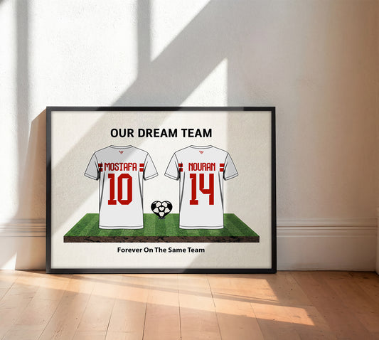 Personalized Zamalek Couple's Dream Team Kit