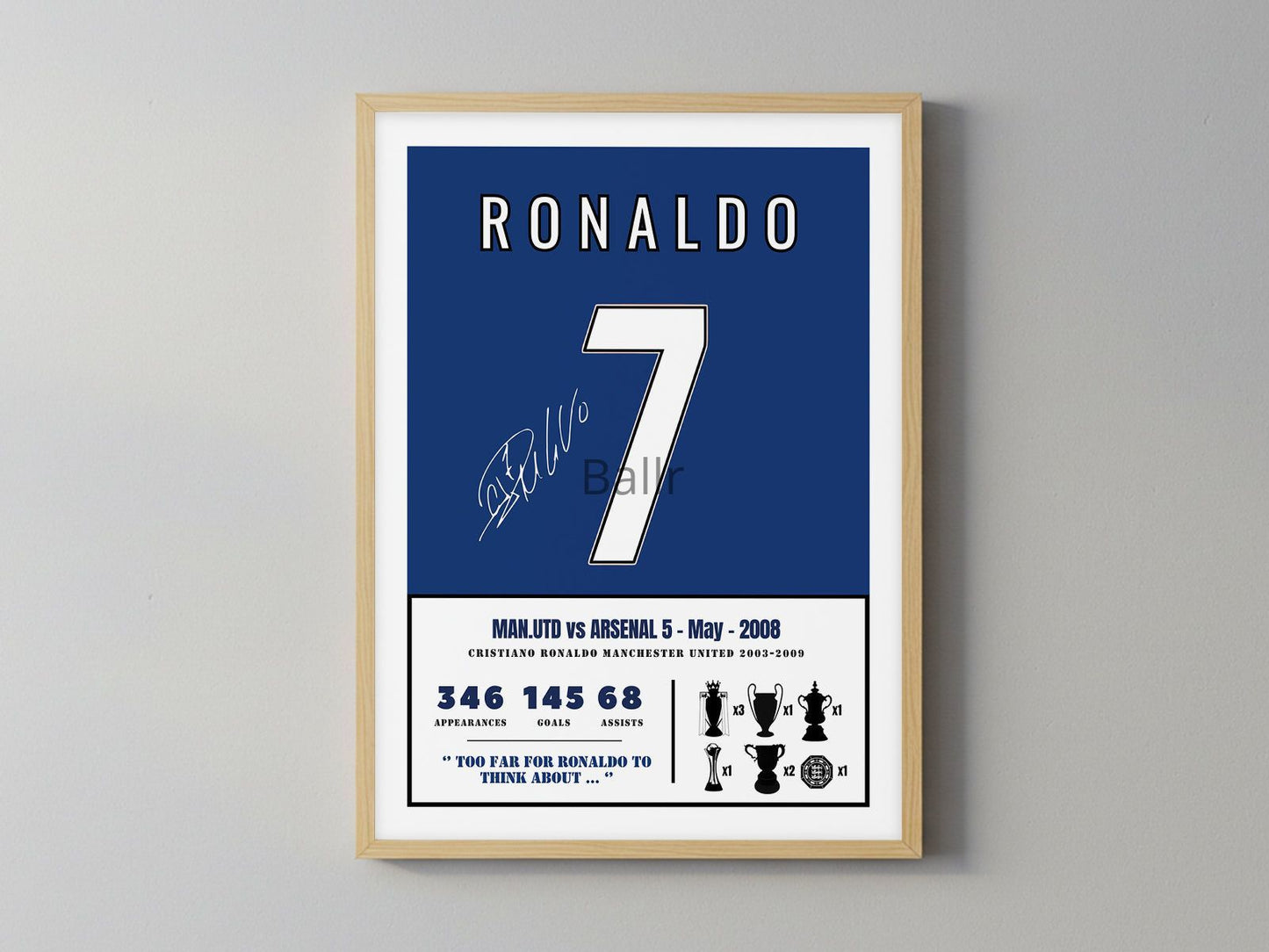 Too Far For Ronaldo to Think About it Kit