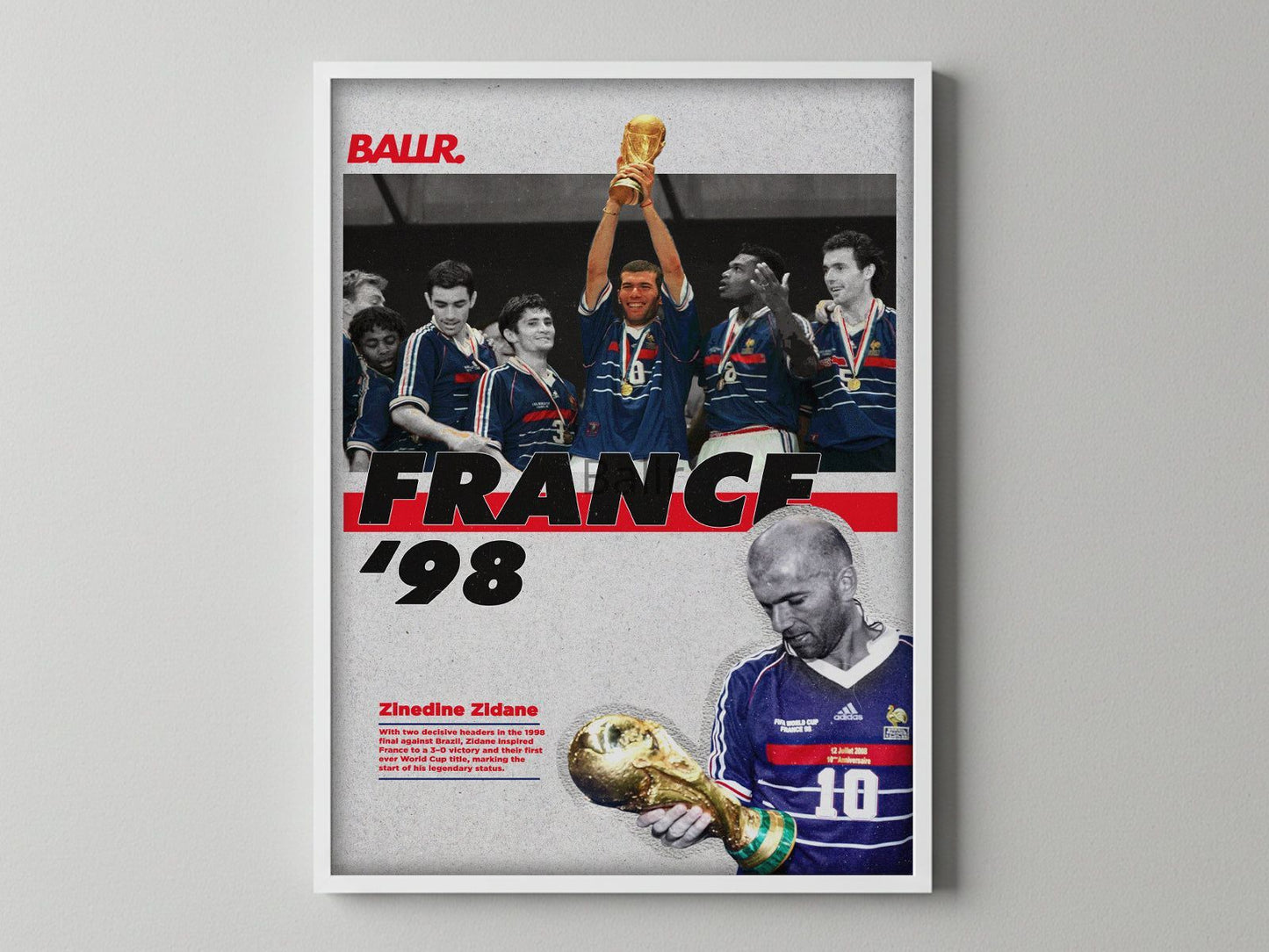 France Winning The World Cup 1998