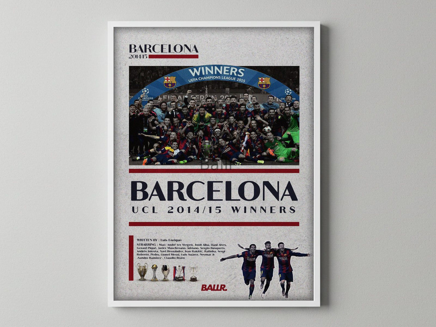 Barcelona 2014/2015 Iconic Season