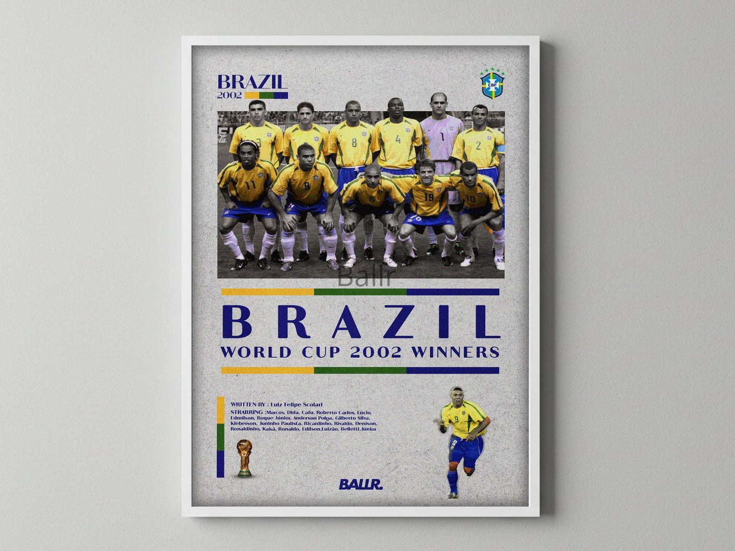 Brazil Winning The World Cup 2002