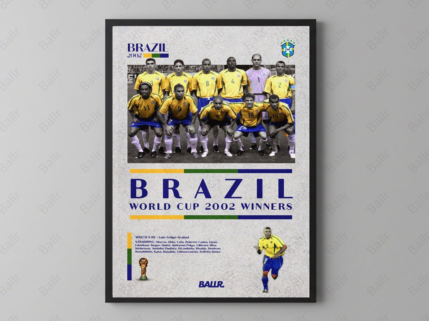 Brazil Winning The World Cup 2002