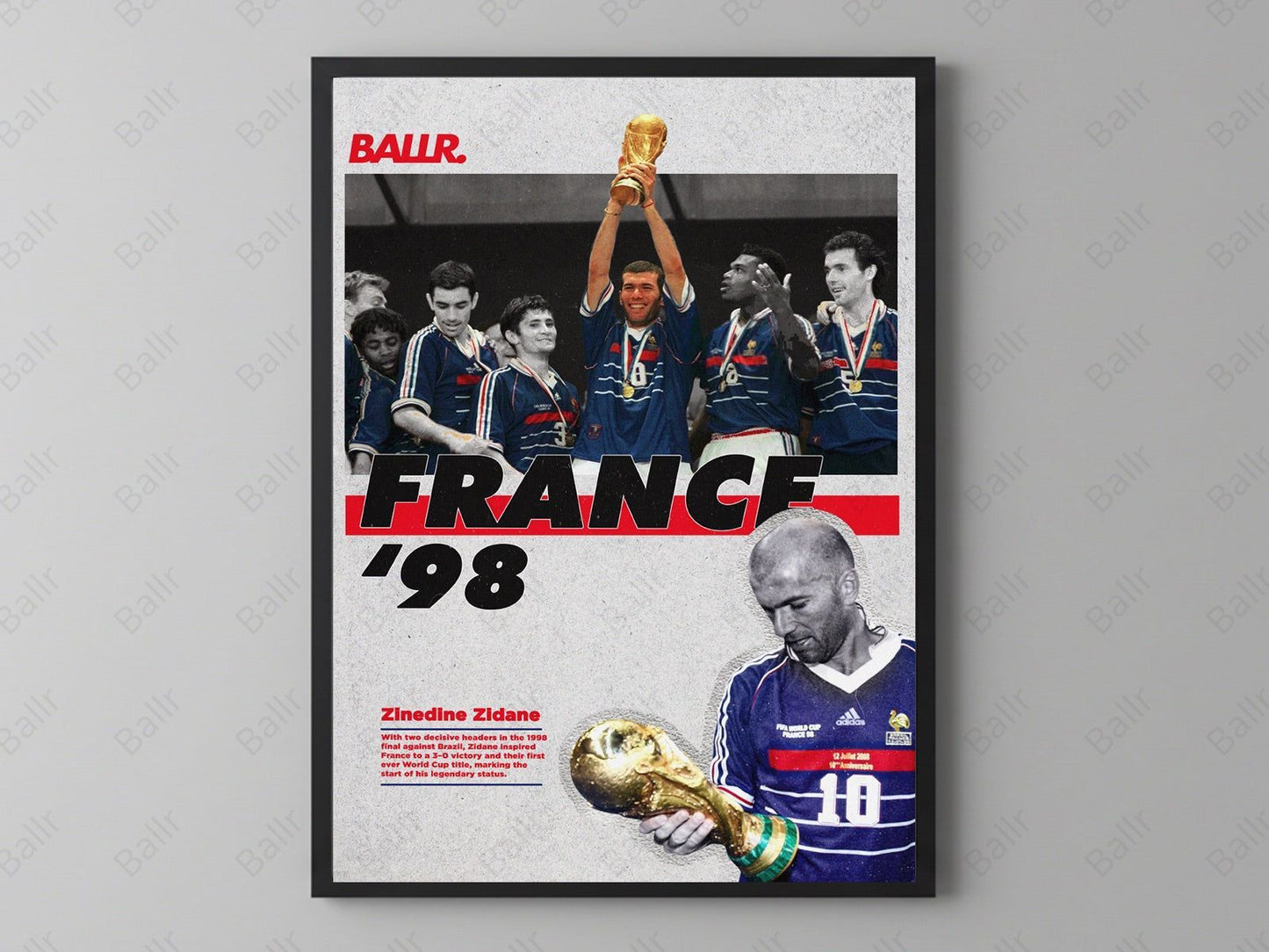 France Winning The World Cup 1998