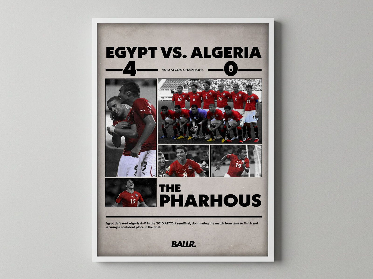 Egypt Vs Algeria 4 - 0 Afcon 2010