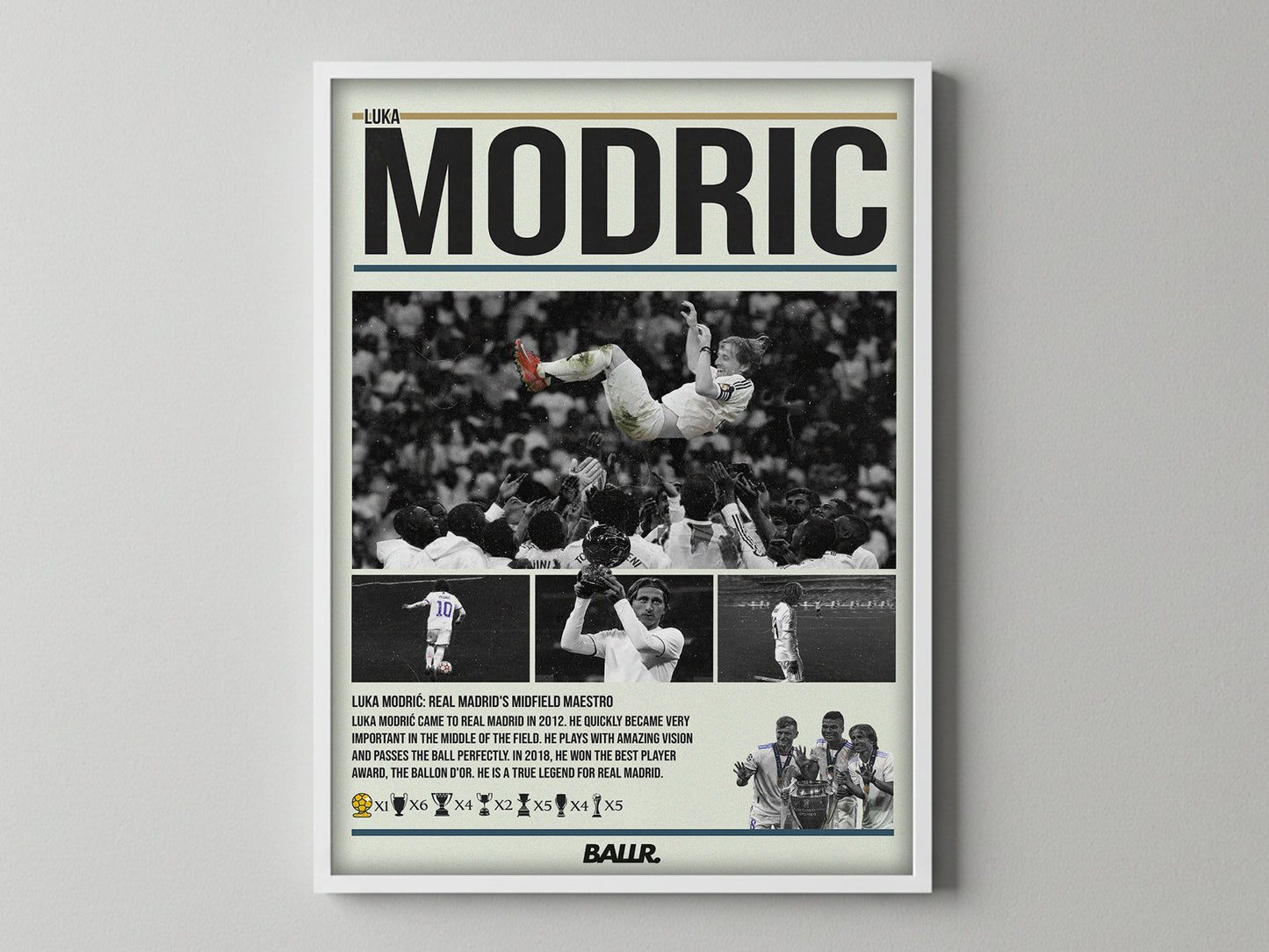 Luka Modric's Iconic Moments with Real Madrid