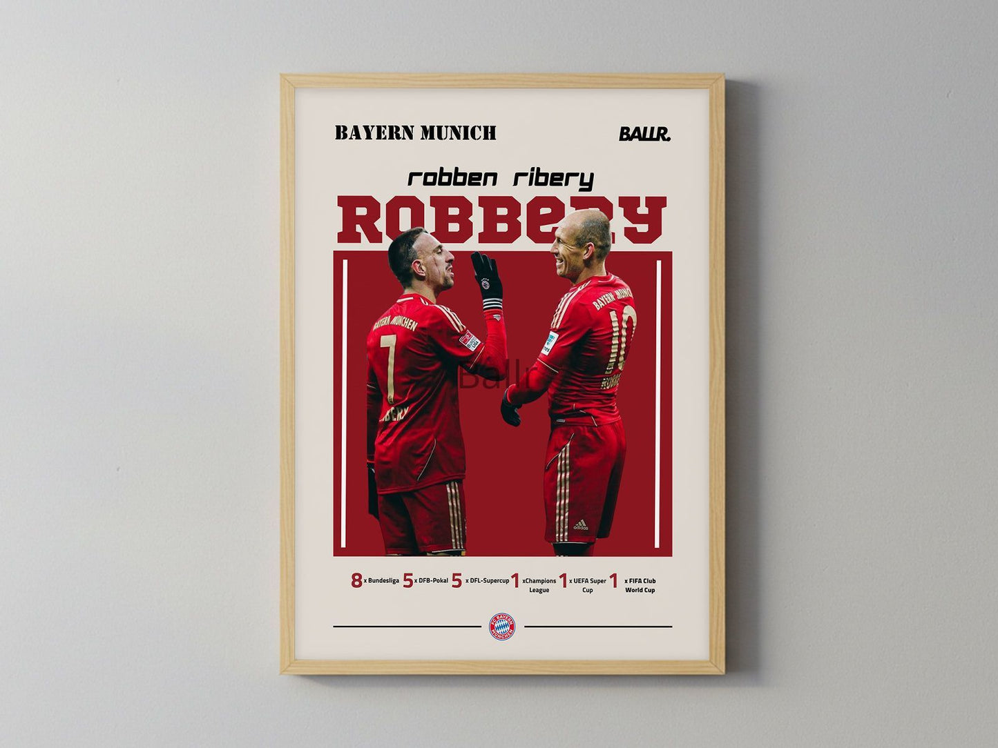 Arjen Robben x Franck Ribéry "Robbery "