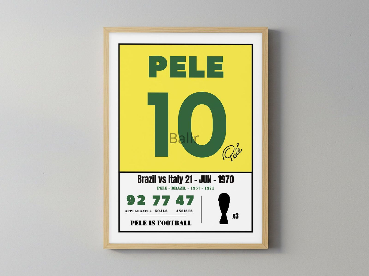 Pele is Football Kit