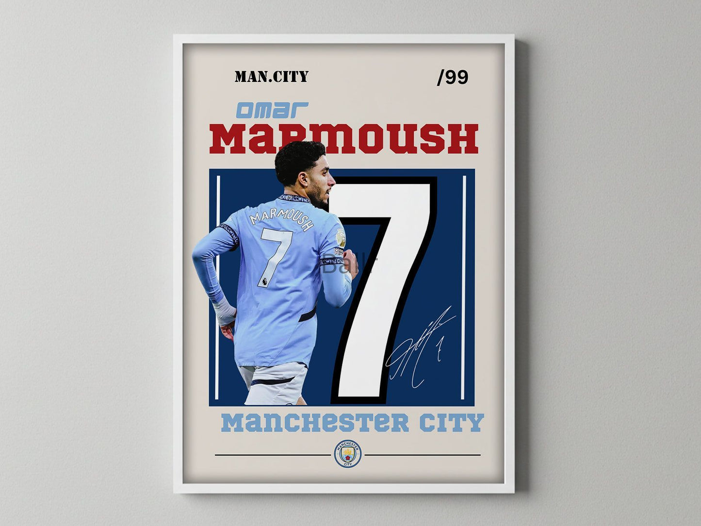 Omar Marmoush Man City Debut