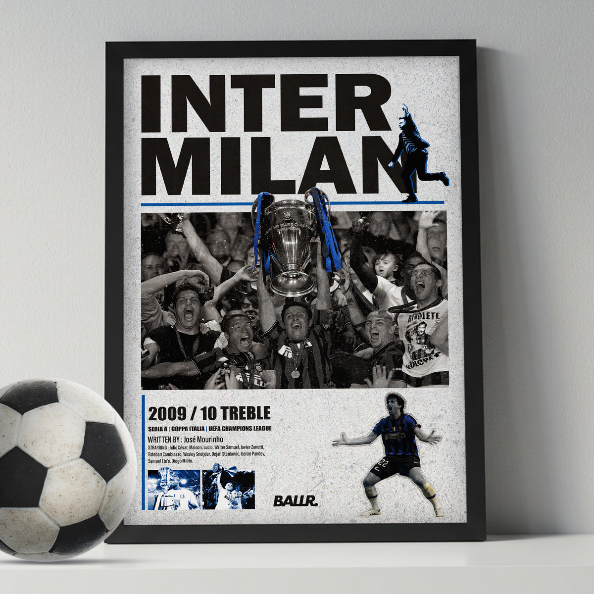 Inter Milan Treble Winners Iconic Season