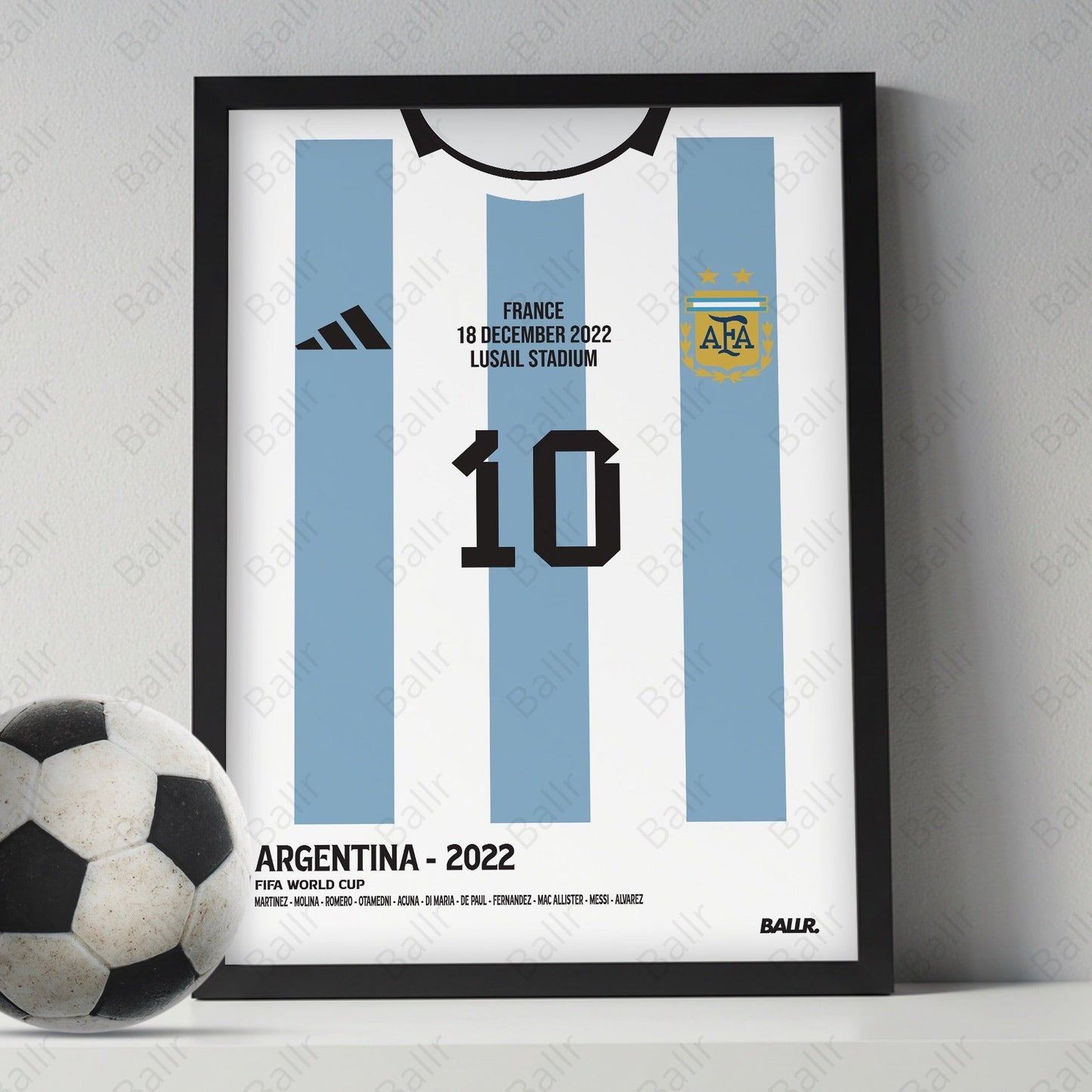 Messi WC 2022 Final Kit