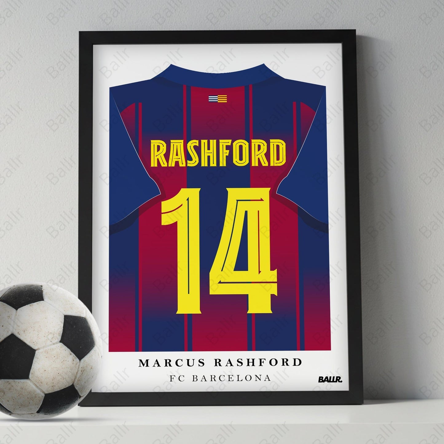 Marcus Rashford 25/26 Barca Jersey