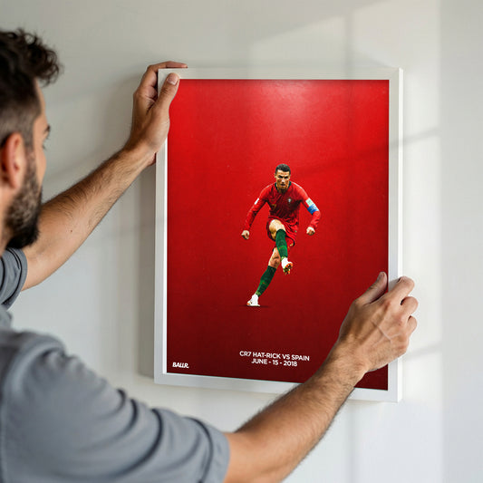 Cristiano Ronaldo Hat-Rick Vs Spain