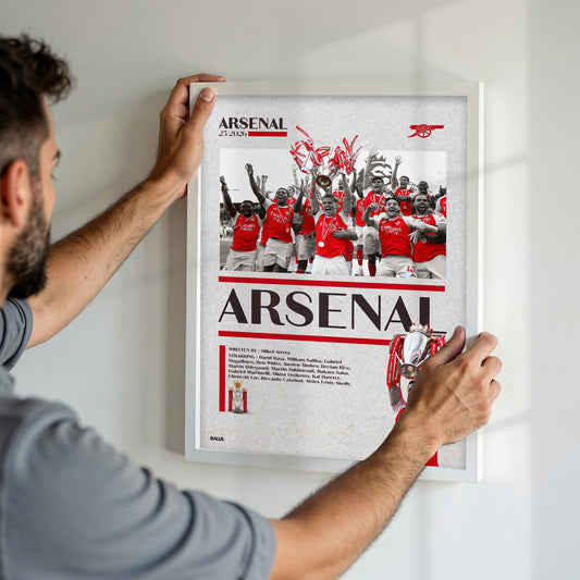 Arsenal Winning The Premier League Iconic moment