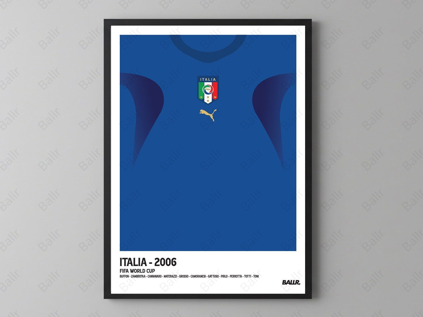 Italia 2006 WC Final Front Kit