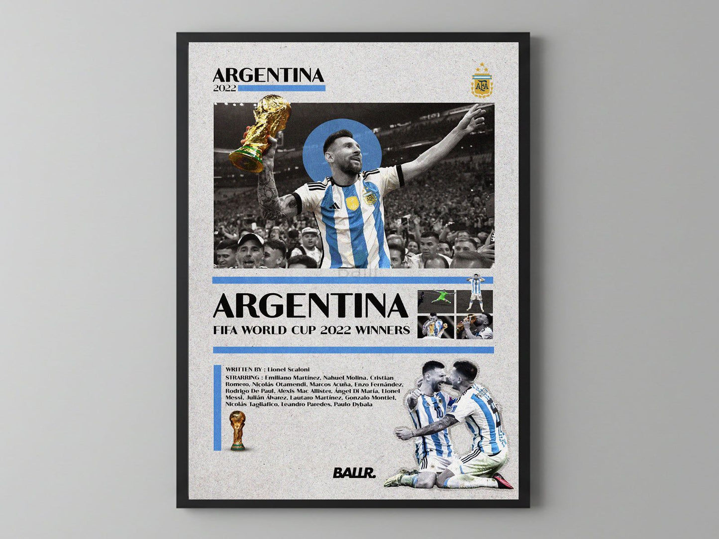 Messi Winning The World Cup 2022