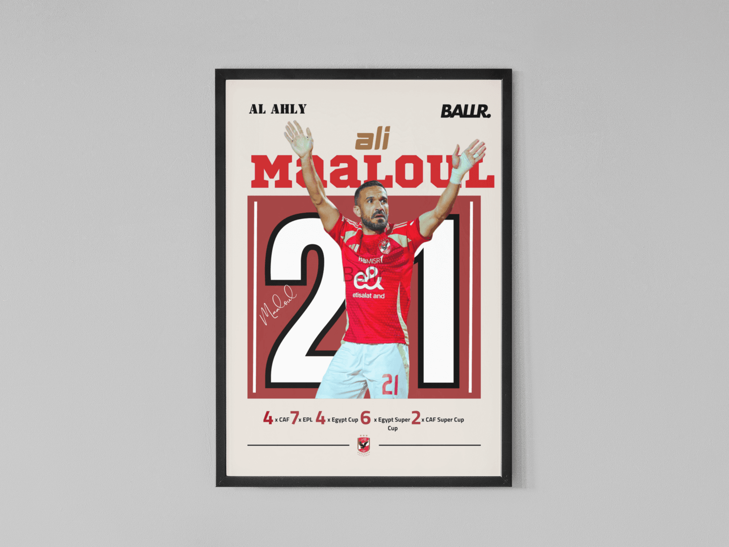 Ali Maaloul Last Match with Al Ahly