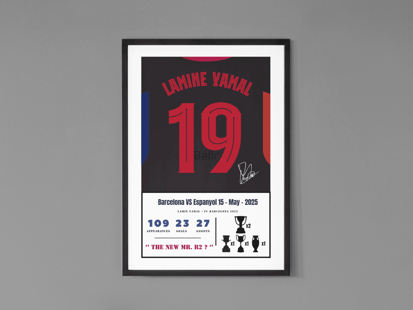 Lamine Yamal R2 Goal vs ESPANYOL Kit Ver.