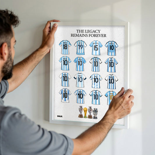 Messi All Argentina Kits