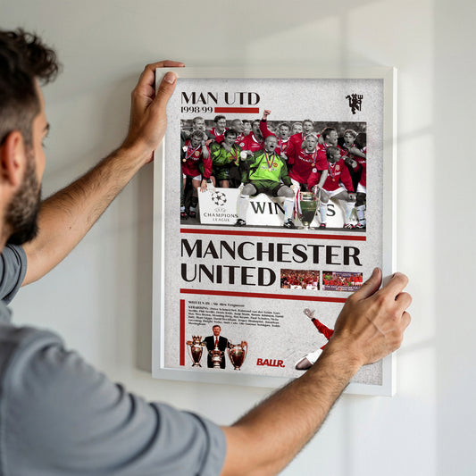 Manchester United 1998/1999 Iconic Treble Season