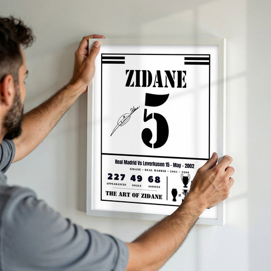 Zidane Kit 2002 Vs Leverkusen