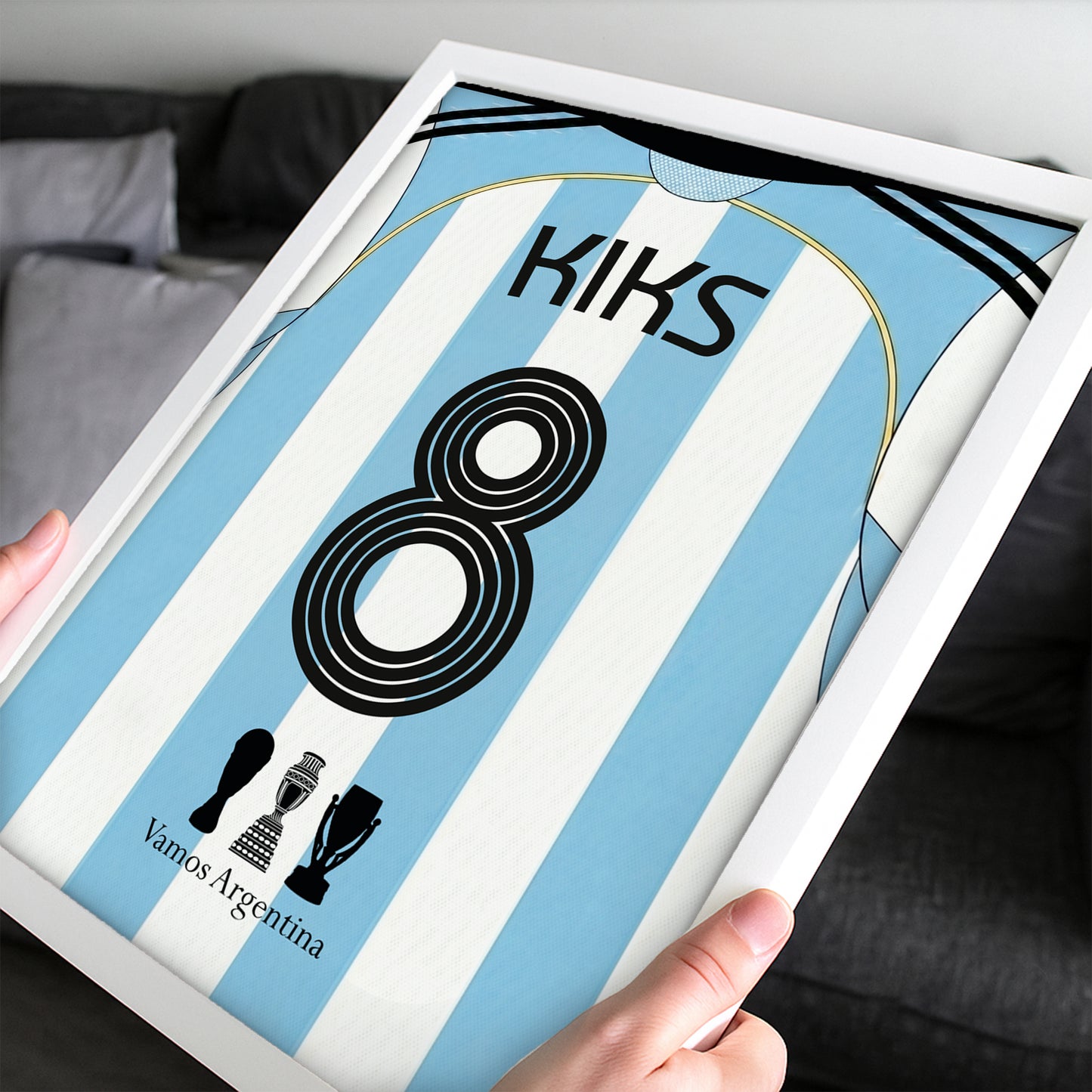 Personalised Kit Argentina 2006 World Cup