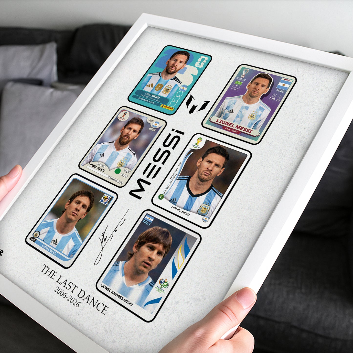 Messi Panini Cards The Last Dance