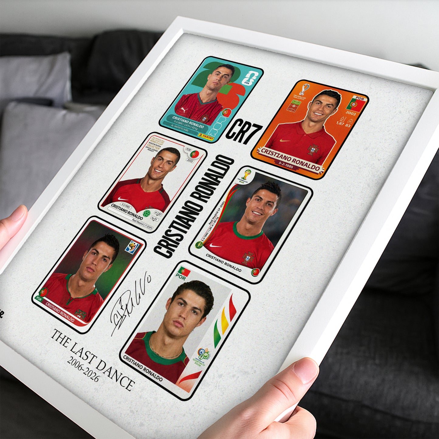Cristiano Ronaldo Panini Cards The Last Dance