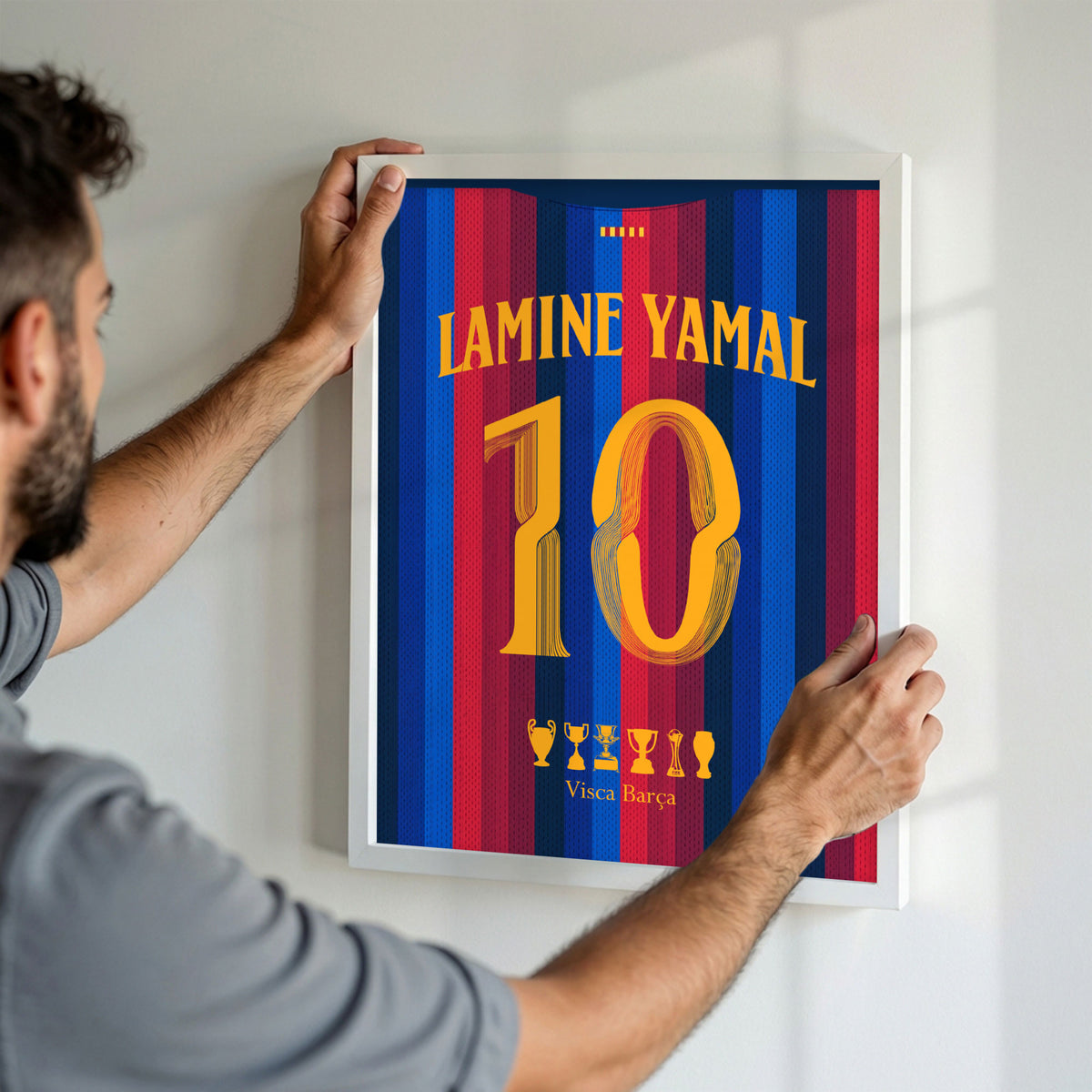 Lamine Yamal Poster Barcelona Kit 26/27