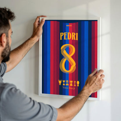 Pedri Poster Barcelona Kit 26/27