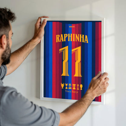 Raphina Poster Barcelona Kit 26/27