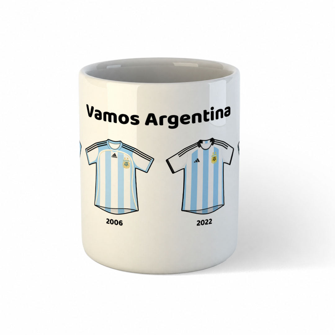The History Of Argentina World Cup Kits
