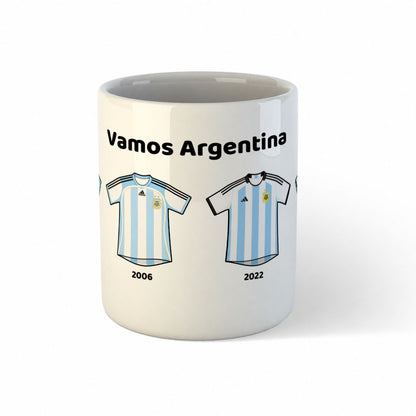 The History Of Argentina World Cup Kits