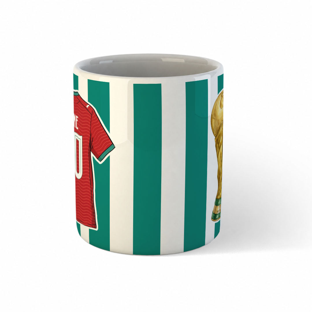 Personalised Portugal World Cup Kit MUG