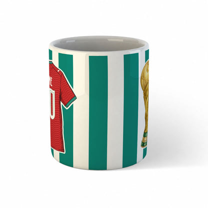 Personalised Portugal World Cup Kit MUG