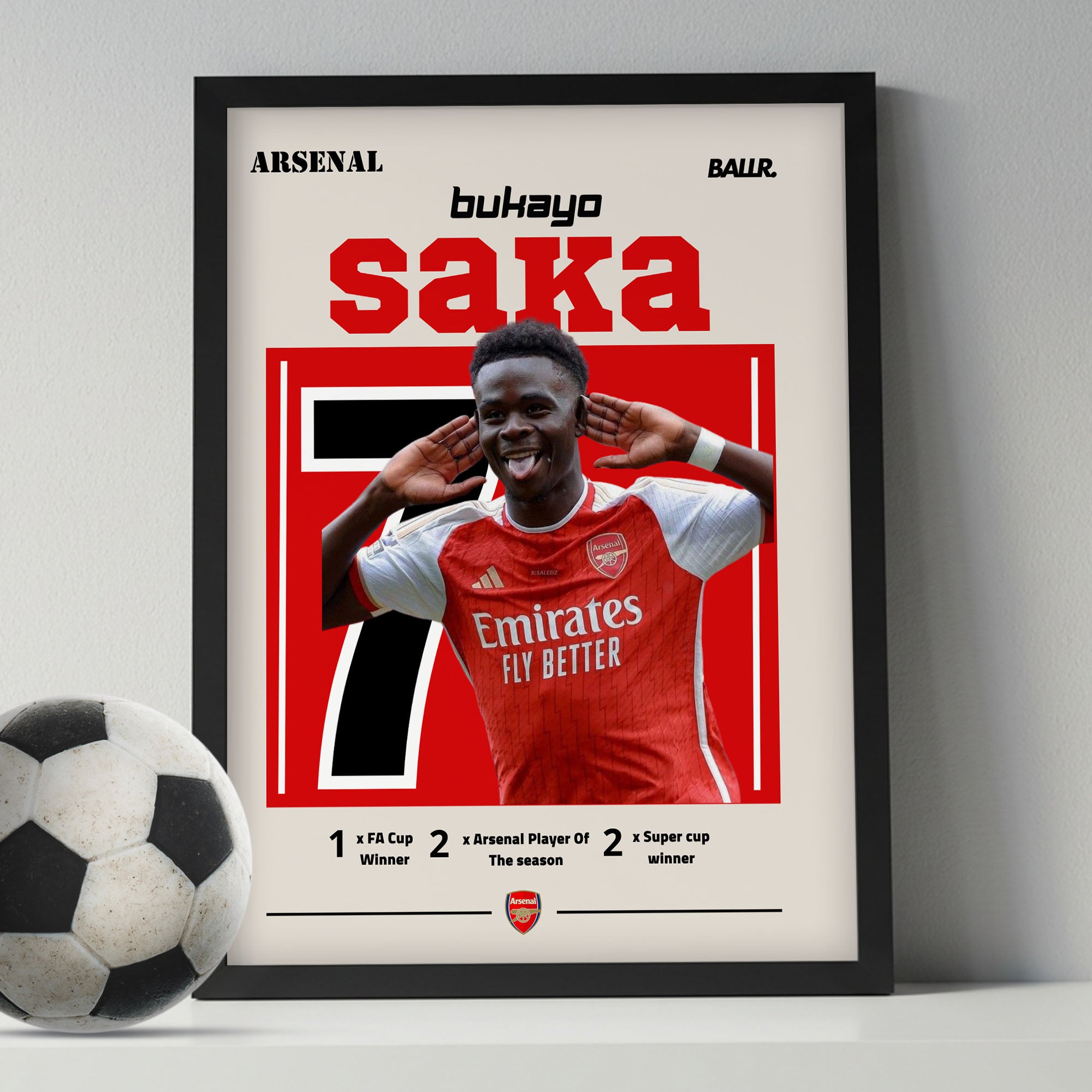Bukayo Saka – Ballr