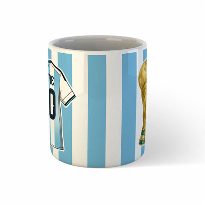 Personalised Argentina World Cup Kit MUG