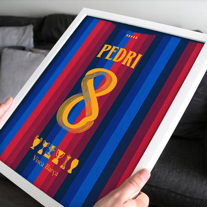 Pedri Poster Barcelona Kit 26/27