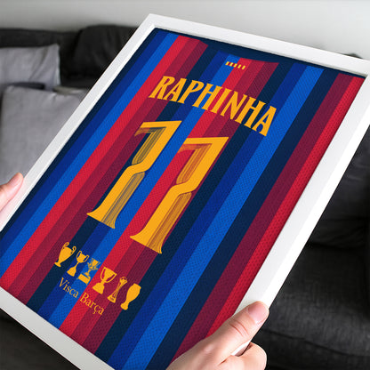 Raphina Poster Barcelona Kit 26/27
