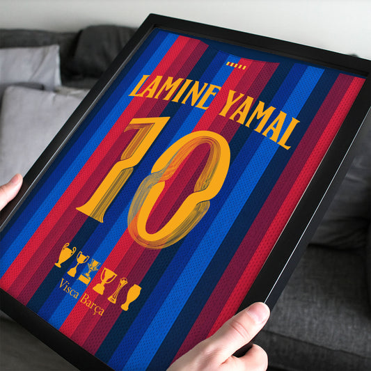 Lamine Yamal Poster Barcelona Kit 26/27
