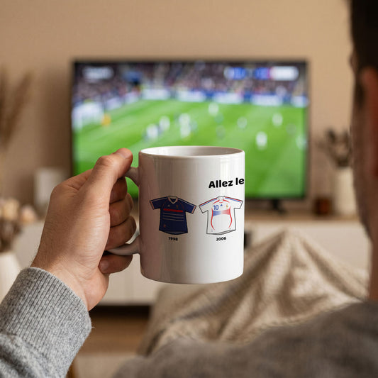 France World Cup History Kits MUG