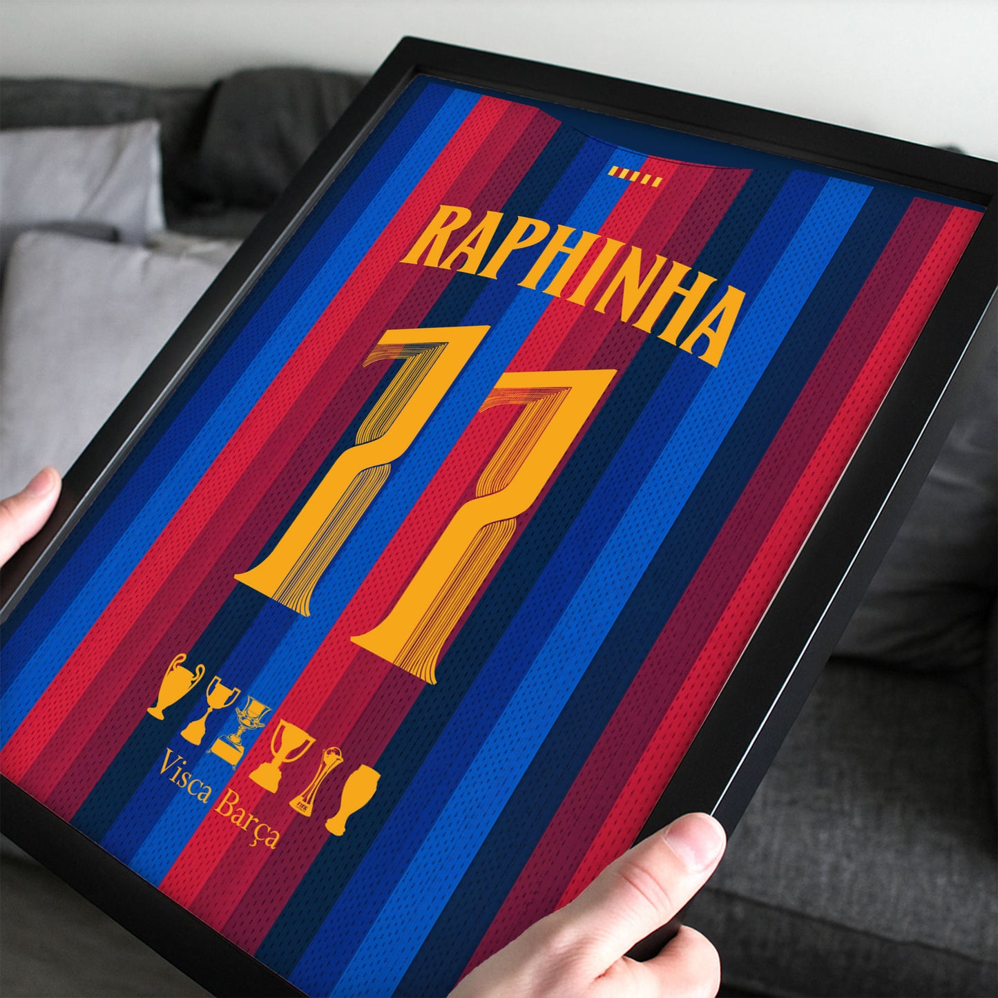 Raphina Poster Barcelona Kit 26/27