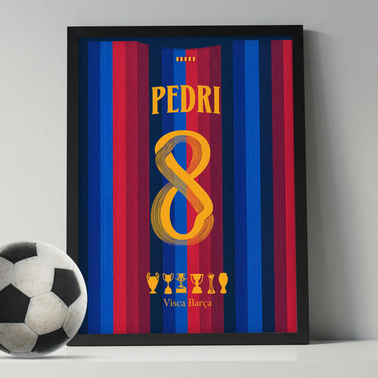 Pedri Poster Barcelona Kit 26/27