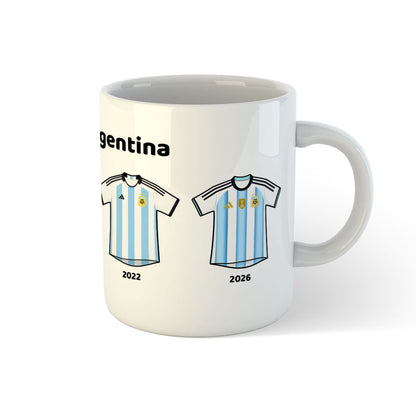 The History Of Argentina World Cup Kits