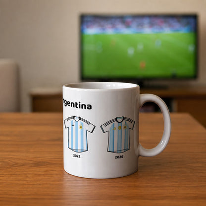 The History Of Argentina World Cup Kits