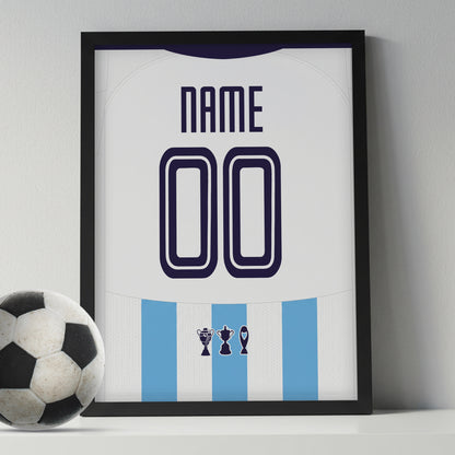 Customized Pyramids FC 26/27 Home Kit Framed Poster
