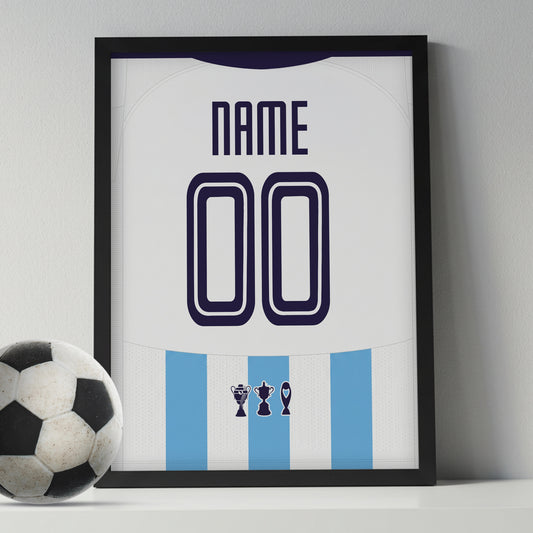 Customized Pyramids FC 26/27 Home Kit Framed Poster