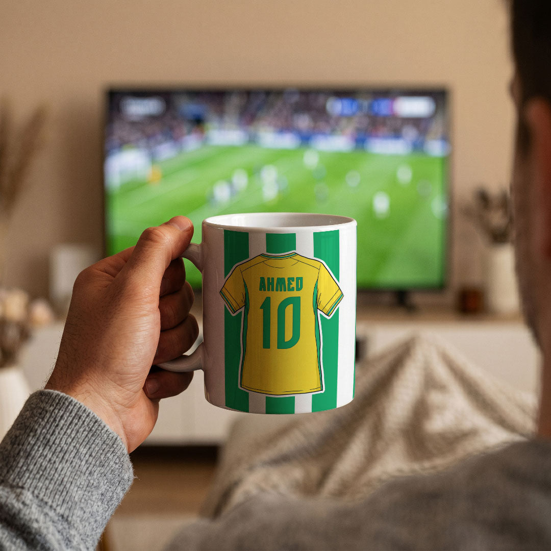 Personalised Brazil 2026 World Cup MUG