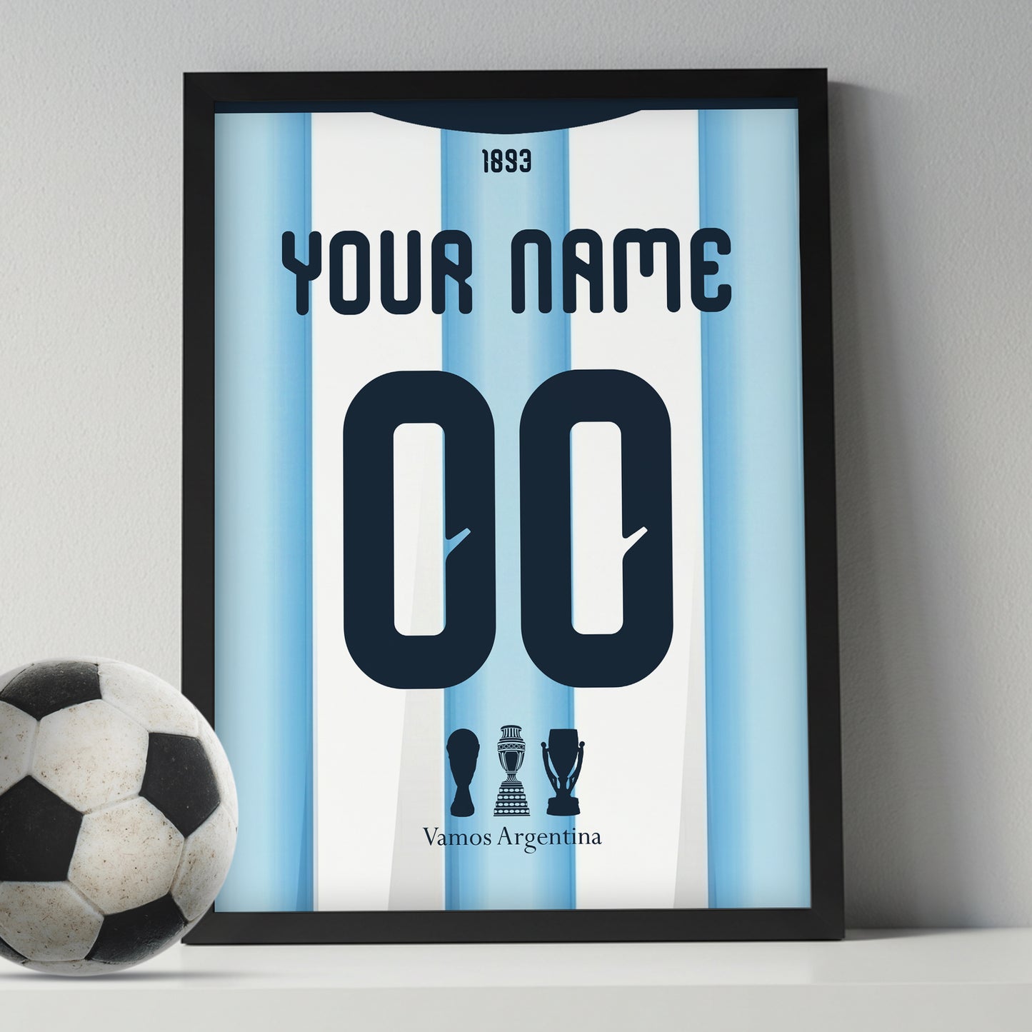 Personalised Kit Argentina 2026 World Cup