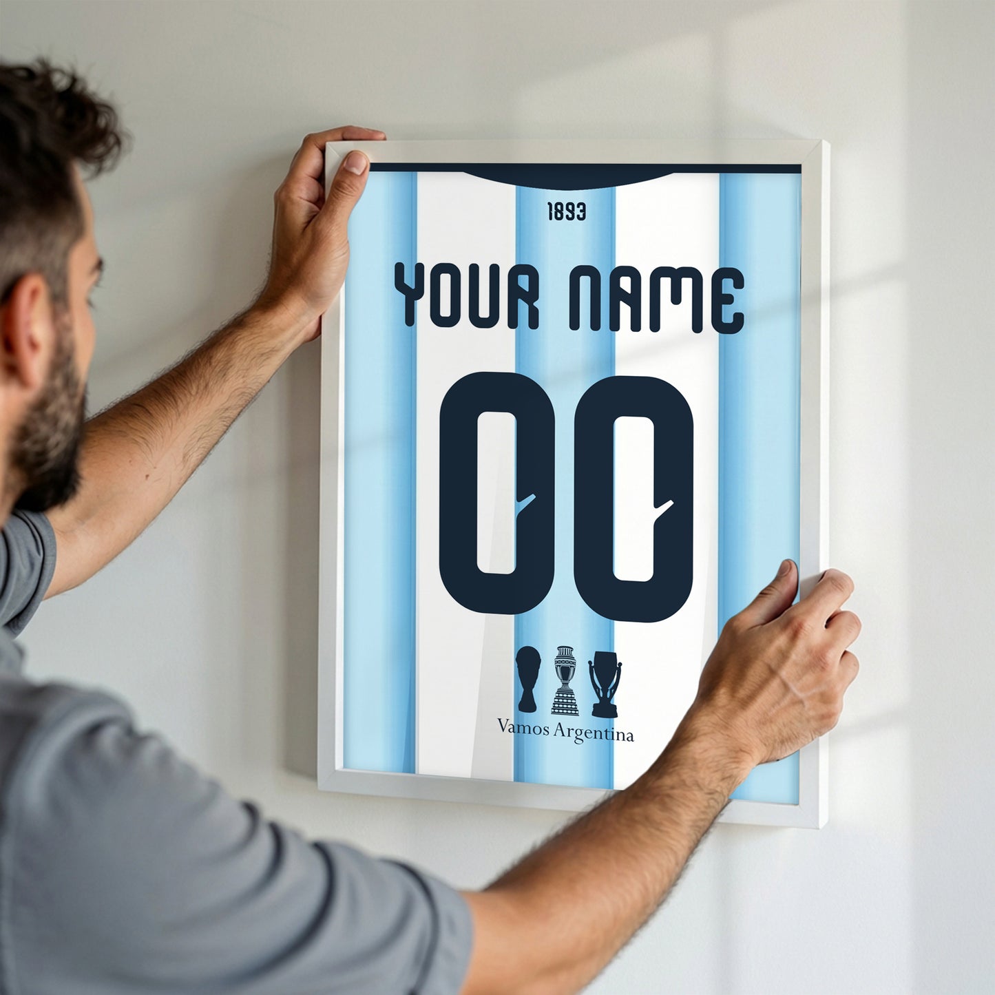 Personalised Kit Argentina 2026 World Cup